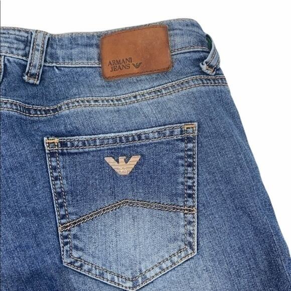 Armani Jeans Blue Classic Jeans | Size 27 - Picture 4 of 4
